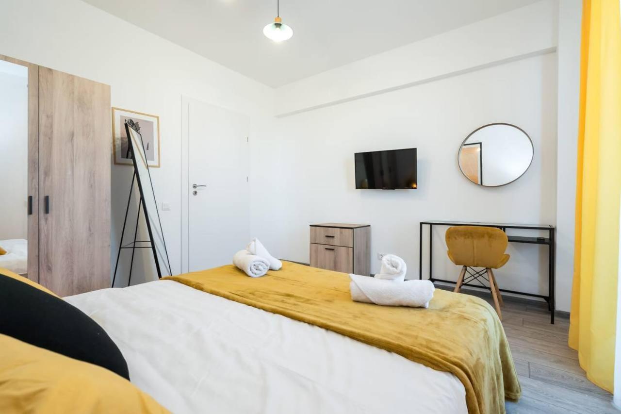 Carol New Building With Balcony Apartment Bucureşti Ngoại thất bức ảnh